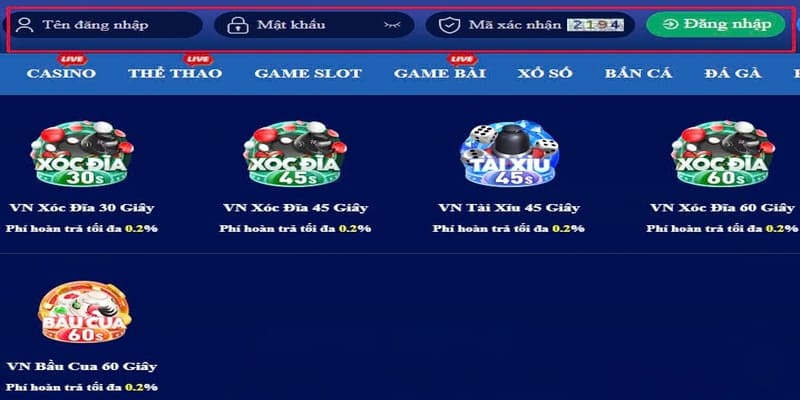 Người chơi nên ưu tiên đăng nhập trên điện thoại
