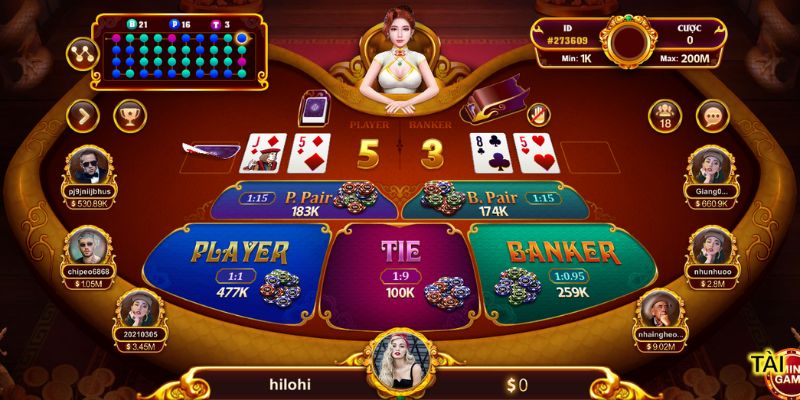 Quy tắc tính điểm Baccarat